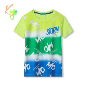 Chlapecké tričko - KUGO FC0308, signální Barva: Zelená, Velikost: 152