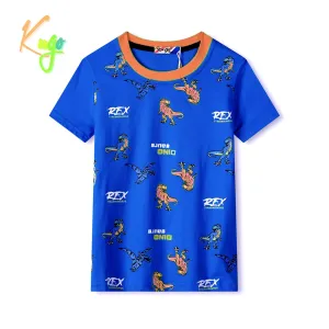Chlapecké tričko - KUGO TM8574C, modrá Barva: Modrá, Velikost: 104