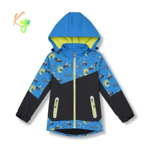 Chlapecká softshellová bunda, zateplená - KUGO HK5603, modrá Barva: Modrá, Velikost: 104