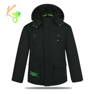 Chlapecká zimní bunda - KUGO BU607, černá Barva: Černá, Velikost: 164