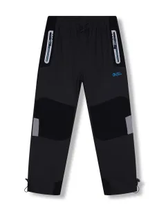 Chlapecké outdoorové kalhoty - KUGO G9667, tmavě šedá Barva: Šedá, Velikost: 134