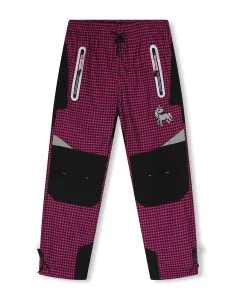 Dívčí outdoorové kalhoty - KUGO G9650, fialovorůžová Barva: Fialovorůžová, Velikost: 104