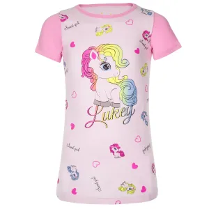 Dívčí noční košile - KUGO MN1715, růžová Barva: Růžová, Velikost: 98