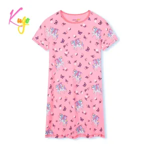 Dívčí noční košile - KUGO MN1767, světle růžová Barva: Růžová, Velikost: 116