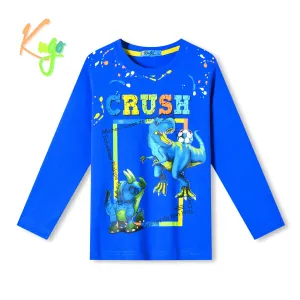 Chlapecké tričko - KUGO HC0755, modrá Barva: Modrá, Velikost: 122