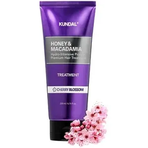 KUNDAL Honey & Macadamia Treatment hydrointenzivní proteinová kůra na vlasy  Cherry Blossom 500 ml