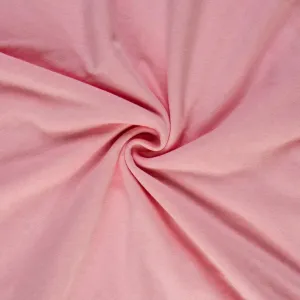 Jersey prostěradlo (180 x 200 cm) - Světle růžová