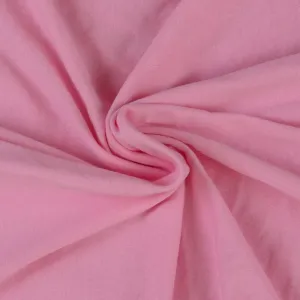 Jersey prostěradlo (200 x 200 cm) - Světle růžová