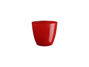 PLASTKON - Dekorační květináč ELLA 15 cm červený, 41114723