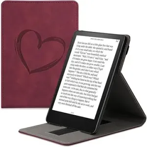 KW Mobile - Brushed Heart Stand - KW5626416 - pouzdro pro Amazon Kindle Paperwhite 5 (2021) - víceba