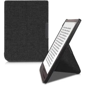 KW Mobile - Canvas Leather - KW4693001 - Pouzdro pro Pocketbook 740/741 - tmavě šedé