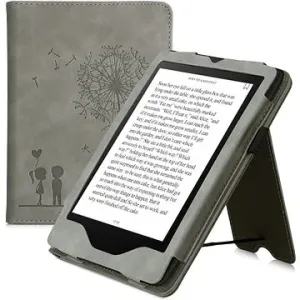 KW Mobile - Dandelion Love - KW5626201 - pouzdro pro Amazon Kindle Paperwhite 5 (2021) - šedé