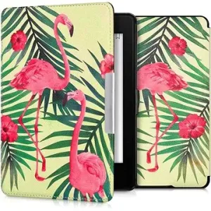 KW Mobile - Flamingos & Palm Trees - KW2582427 - Pouzdro pro Amazon Kindle Paperwhite 1/2/3 - světle