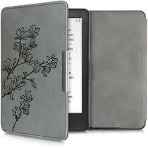 KW Mobile - Magnolias - KW4974704 - pouzdro pro Amazon Kindle Paperwhite 1/2/3 - šedé
