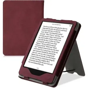 KW Mobile - Nubuck Desert Red - KW5761920 - Pouzdro pro Amazon Kindle Paperwhite 5 (2021) - Dark Red