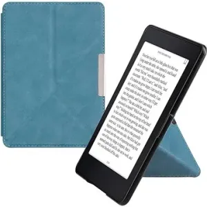 KW Mobile - Origami Petrol - KW4578078 - pouzdro pro Amazon Kindle Paperwhite 1/2/3 - modré