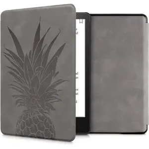 KW Mobile - Pineapple Shrub - KW5625718 - pouzdro pro Amazon Kindle Paperwhite 5 (2021) - šedé