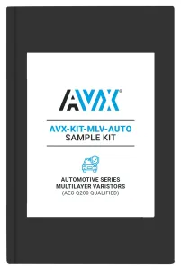 Kyocera Avx Kavx-Kit-Mlv-Auto Multilayer Varistor Sample Kit, 340Pcs