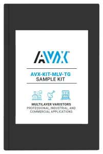 Kyocera Avx Kavx-Kit-Mlv-Tg Multilayer Varistor Sample Kit, 355Pcs