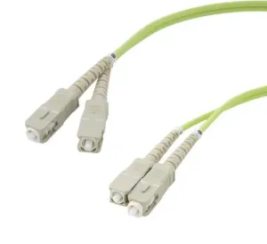 L-Com Fodsc-Om5-10 Fibre Cord, Sc Duplex-Sc Duplex, Mm, 10M