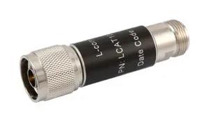 L-Com Lcat1003-06 Rf Attenuator, 2W/6, N Plug-Jack, 50 Ohm