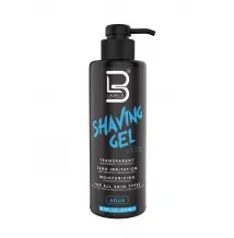 L3VEL3 Shaving Gel Aqua transparentní gel na holení 500 ml