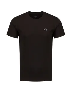 La Martina pánské tričko Barva: černá, Velikost: 2XL #1141685