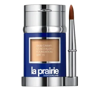 La Prairie Luxusní tekutý make-up s korektorem SPF 15 (Skin Caviar Concealer Foundation) 30 ml + 2 g Golden Beige