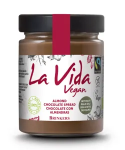 La Vida Vegan Čokoládová pomazánka mandlová BIO 270 g #1158297