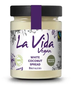 La Vida Vegan Pomazánka bílý kokos BIO 270 g #5837603