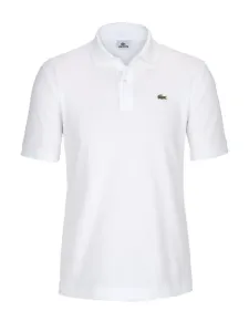 Nadměrná velikost: Lacoste, Polo triko ze 100% piké bavlny Bílá #4453938