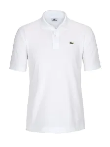 Nadměrná velikost: Lacoste, Polo triko ze 100% piké bavlny Bílá #4453941