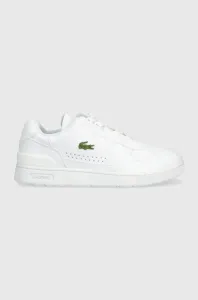 Sneakers boty Lacoste T-Clip bílá barva