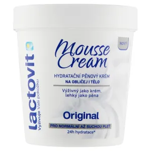 Lactovit Hydratační pěnový krém na obličej i tělo Original Mousse Cream 250 ml