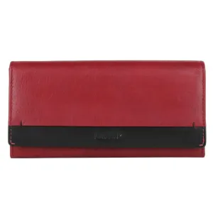 Lagen Dámská kožená peněženka 50400 - červená