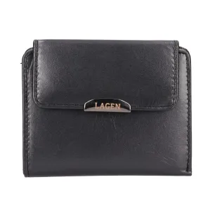 Lagen Dámská kožená peněženka 50722 - černá