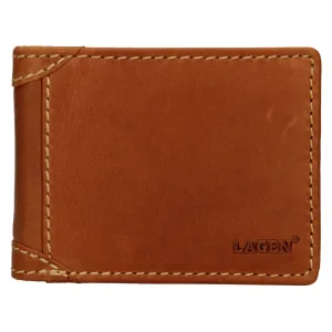 Lagen Pánská kožená peněženka 511461 TAN