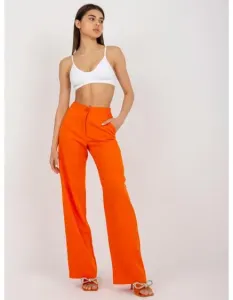 Dámské kalhoty k obleku JOLANA oranžové