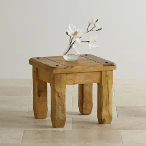 indickynabytek.cz - Odkládací stolek Devi 45x40x45 z mangového dřeva