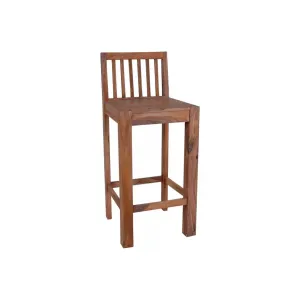 indickynabytek.cz - Barová židle z indického masivu palisandr / sheesham