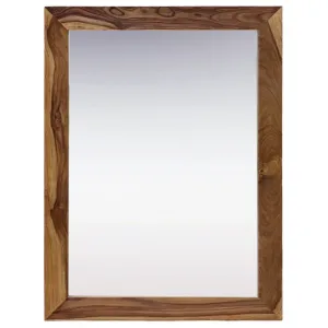 indickynabytek.cz - Zrcadlo Rami 90x120 z indického masivu palisandr / sheesham