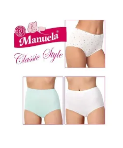 Lama Manuela 4XL  A'6 dámské kalhotky, 4XL, květy #2308428