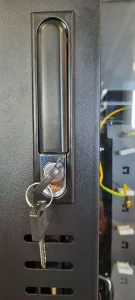 AC.LOCK.P0D - náhradní zámek do dveří pro rozvaděče P