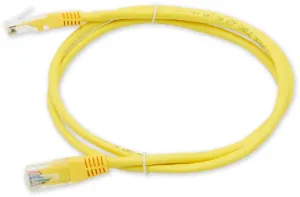 PC-200 C5E UTP/0,5M - žlutá - propojovací (patch) kabel