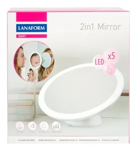 LANAFORM - 2v1 Mirror zvětšovací zrcadlo