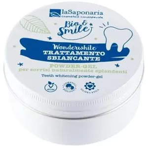 laSaponaria WonderWhite BIO prášková pasta na bělení zubů 50 g