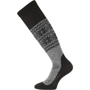 Ponožky vysoké Lasting SWB 85% Merino - zimní treking / lyže Velikost: M