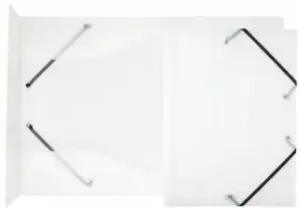 Desky s gumou PVC A4 bílé