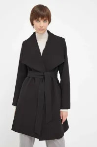 Kabát Lauren Ralph Lauren dámský, černá barva, přechodný #5638224