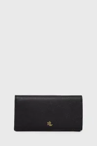 Peněženka Lauren Ralph Lauren dámská, černá barva #1953648